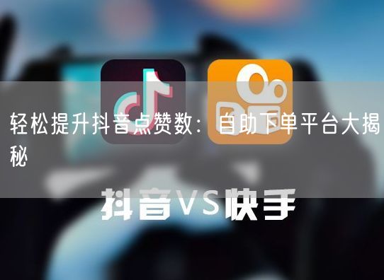 轻松提升抖音点赞数：自助下单平台大揭秘