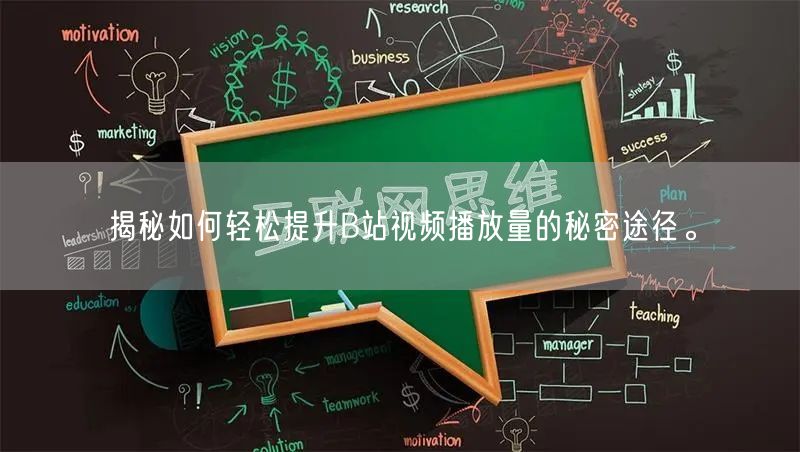 揭秘如何轻松提升B站视频播放量的秘密途径。